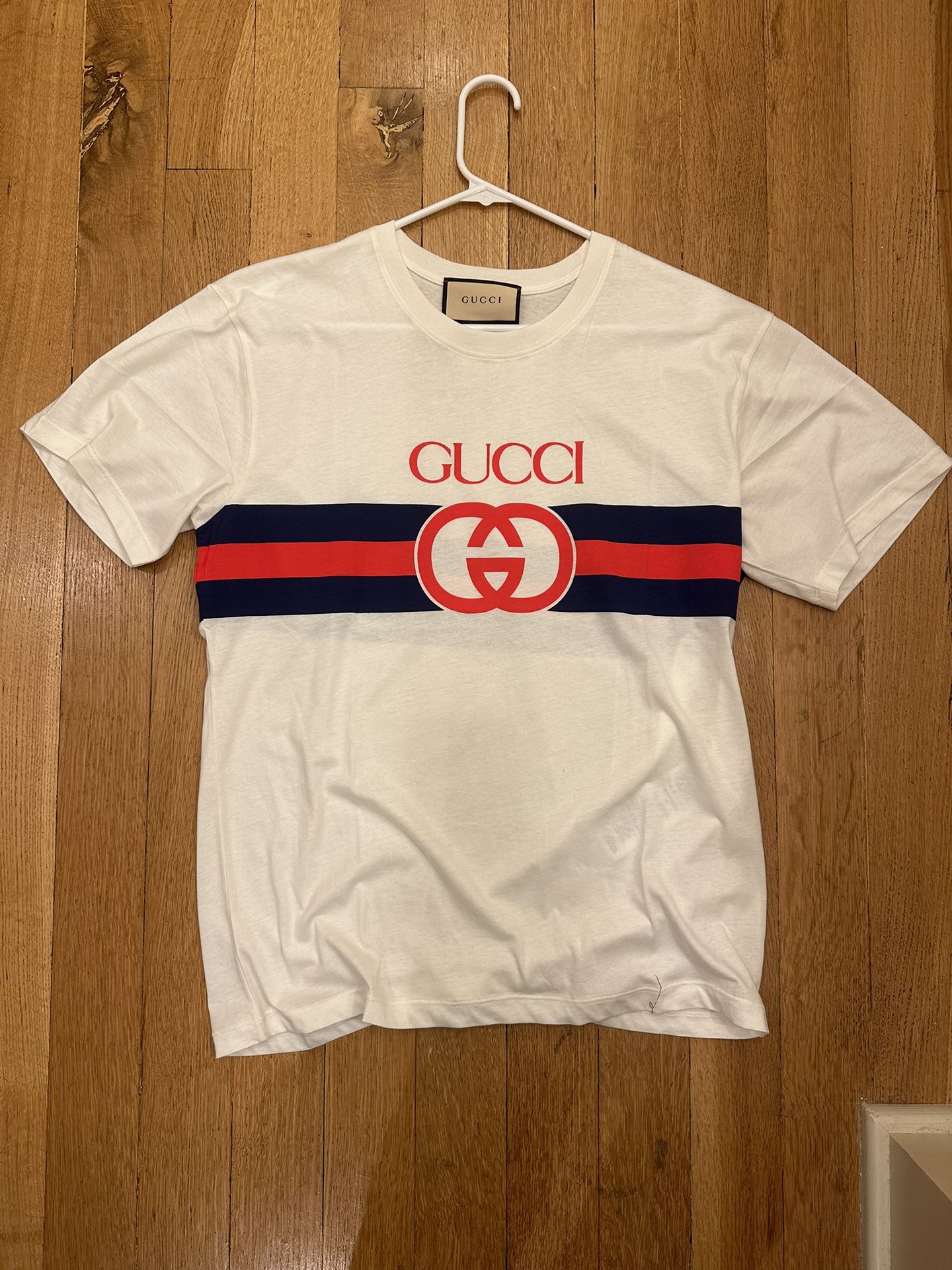 Gucci Stripe T-Shirt - Size Small