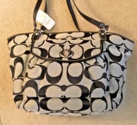 COACH SIGNATURE PRINT SHOULDER BAG $50 OBO! 