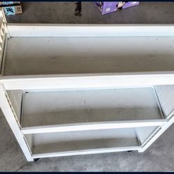 White Storage Cart