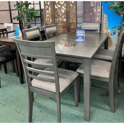 7 Piece Dining Table Set - Limited Time Offer