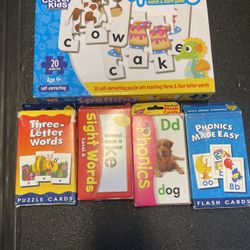 Preschool Phonics & Sight Words Learning Bundle