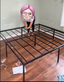 Brand new 14-inch King Size Metal Bed Frame