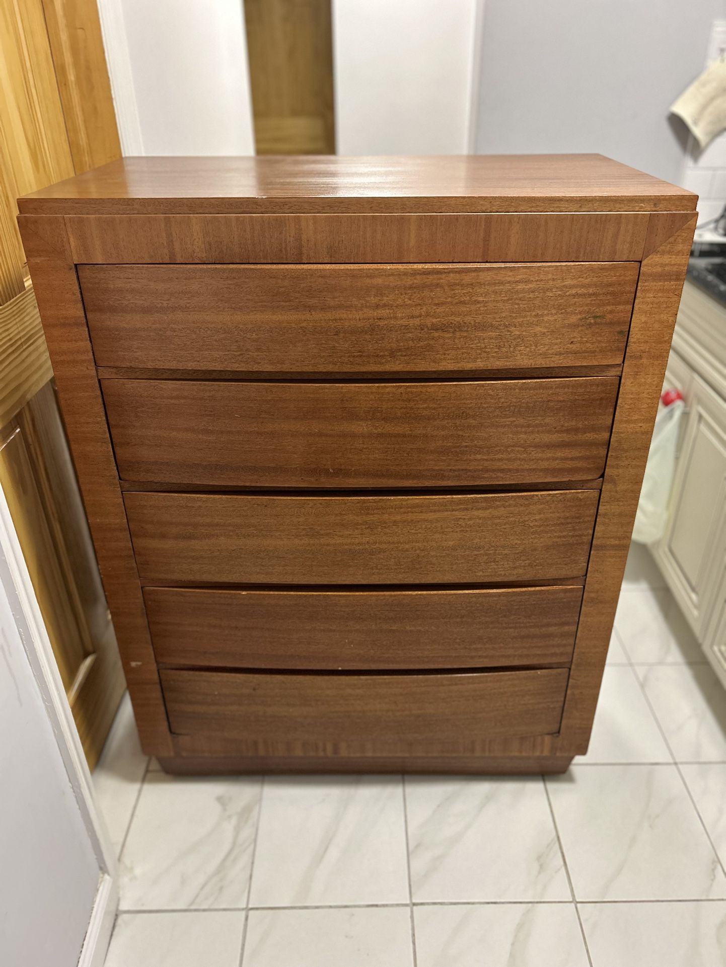 Vintage Rway 5 Draw Dresser 