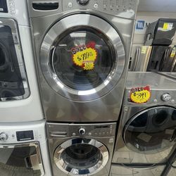 Lg Front Loader Washer And Dryer Set CA07