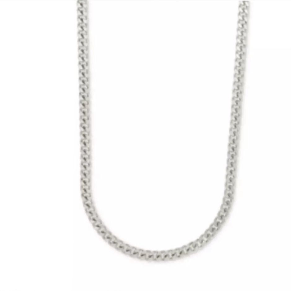 R.T. James Men Chain/ Necklace Silver
