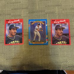 Exclusive Barry Bonds Baseball Cards Error Cards  