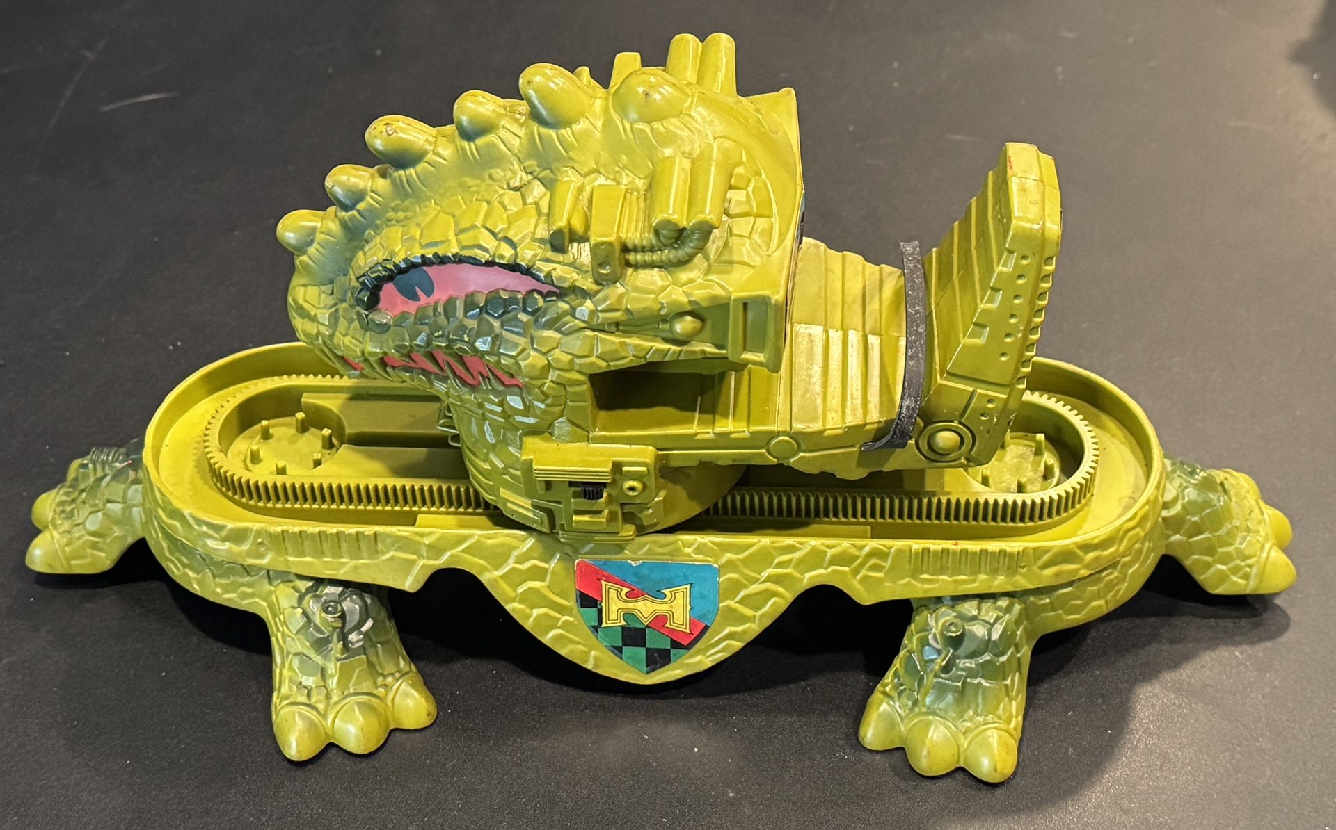 Vintage 1983 He-Man Masters of the Universe MOTU Dragon Walker Vehicle Parts. Untested, sold for parts or repair