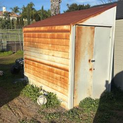Storage Shed Outside 