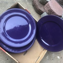 15 Plates Chargers $1.98 Each 
