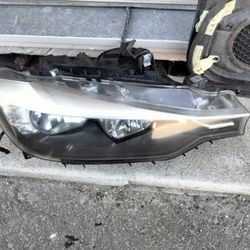 2012-2015 Bmw 328i 335i Headlight Passenger Side OEM.