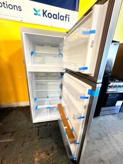 28” top freezer refrigerator no credit needed