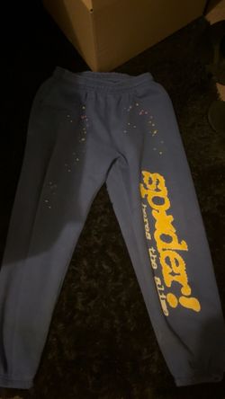 Sp5der TC Sweatpants Blue
