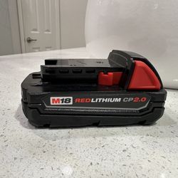 Milwaukee M18 2.0 Battery