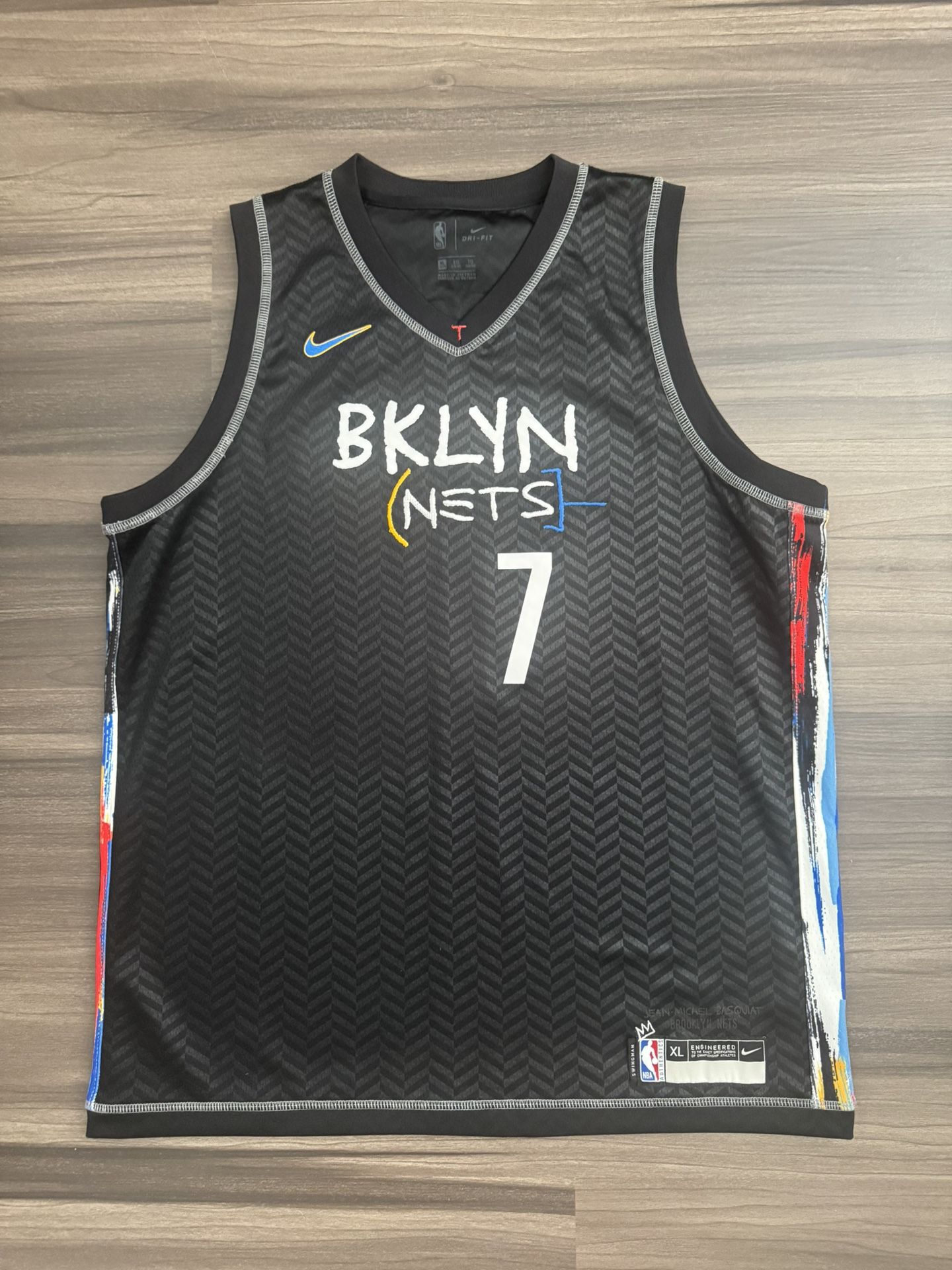 Nike Brooklyn Nets Kevin Durant City Edition Engineered Dri-Fit Jersey YOUTH XL