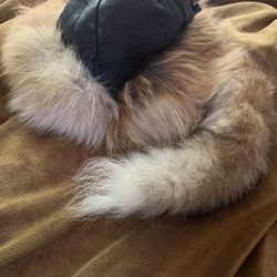 Real Fox Fur Hat