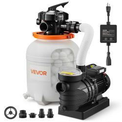 VEVOR 0.5 HP 3000 GPH FlashPure Sand Filter Pump