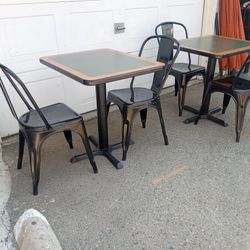 TABLE AND TWO CHAIRS 
