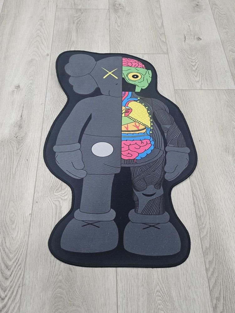 ☆ RUG ☆ CARPET ☆ Brand New Bearbricks KAWS Bape Bear Bricks Mat Sneakerhead Nike 32"×19" Be@rbrick