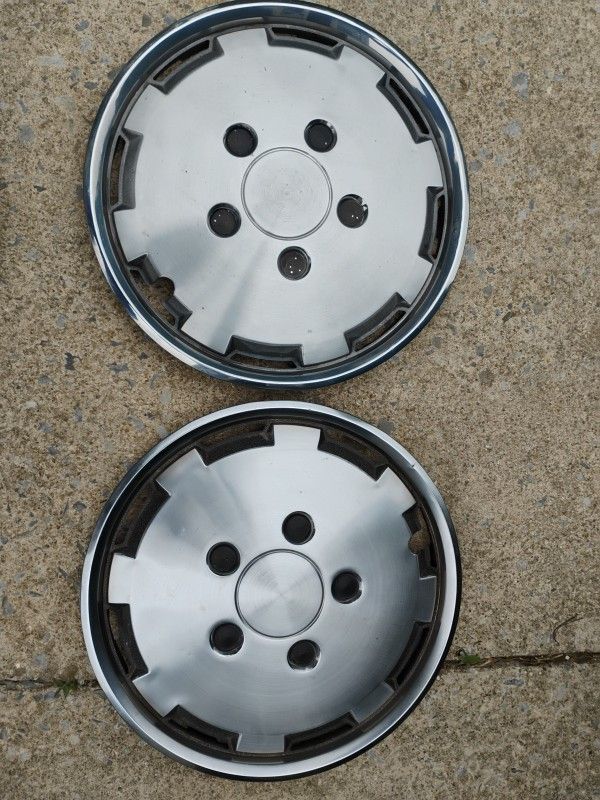 1980-83 Dodge Hubcaps Pair
