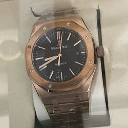 Rose gold new Nuevo black face auto