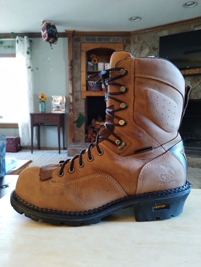 Georgia comfort core logger boots top
