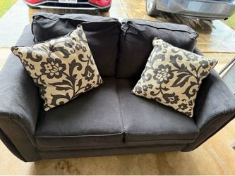 Gray couches
