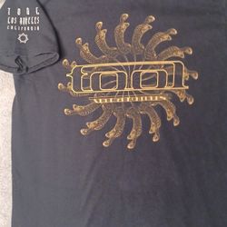 Vintage Mens Size MediumTool Vicarious Band Concert Tour Shirt Los Angeles 