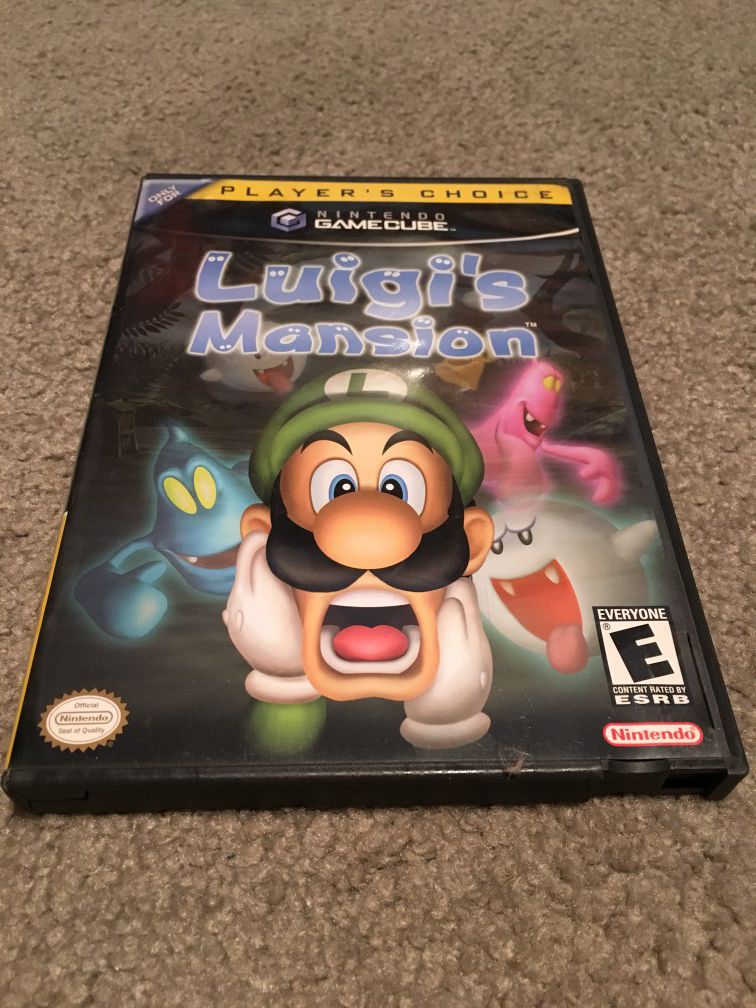 Luigis Mansion for GameCube