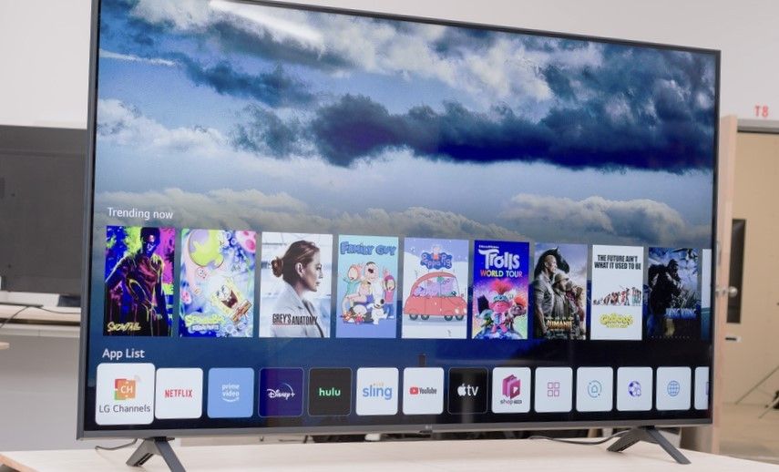 New LG 70" Smart Television