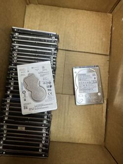 Lots Of HHD -1TB (29 Pcs) -1.5TB (2 Pcs) Laptop HHD -1 TB ( 32Pcs) Untested/As-Is