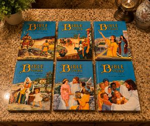 Vintage Arthur S. Maxwell The Bible Story Books (1955) – Volumes 4, 5, 6, 7, 9 & 10