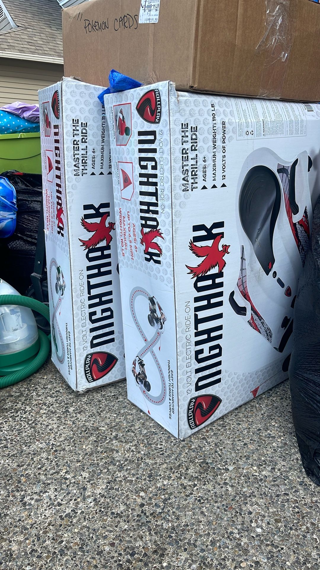 12 Volt Night Hawk Used Once! $50 Each