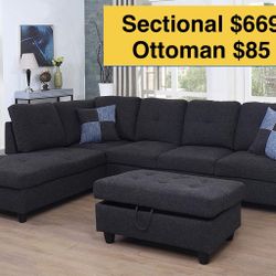 🌼FREE DELIVERY🌼Brand New Sectional Sofa Couch 
