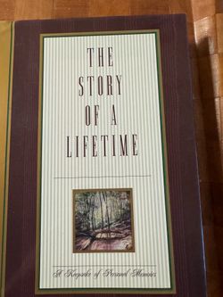 THE STORY OF A LIFETIME. A MEMOIR OF PERSONAL MEMORIES. 384 PAGES