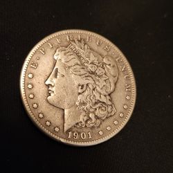 Very Rare 1901 Morgan Coin 