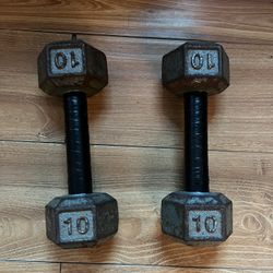 Two10 Pound Dumbbells