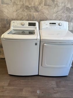 LG washer and dryer laundry