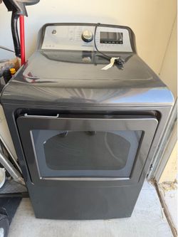 Almost free GE GAS steam dryer works fine no washer