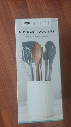 5piece tool set with holder