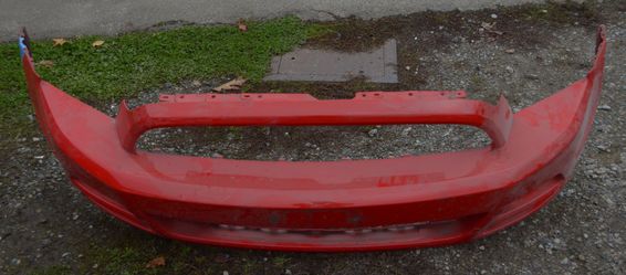 USED REF#U0352 || 2013-2014 FORD MUSTANG || FRONT BUMPER COVER ONLY