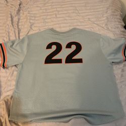 Brand New Will Clark Authentic Bp Jersey 