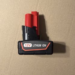 (2 Pack) 6.0Ah 12V Battery Compatible with Milwaukee,