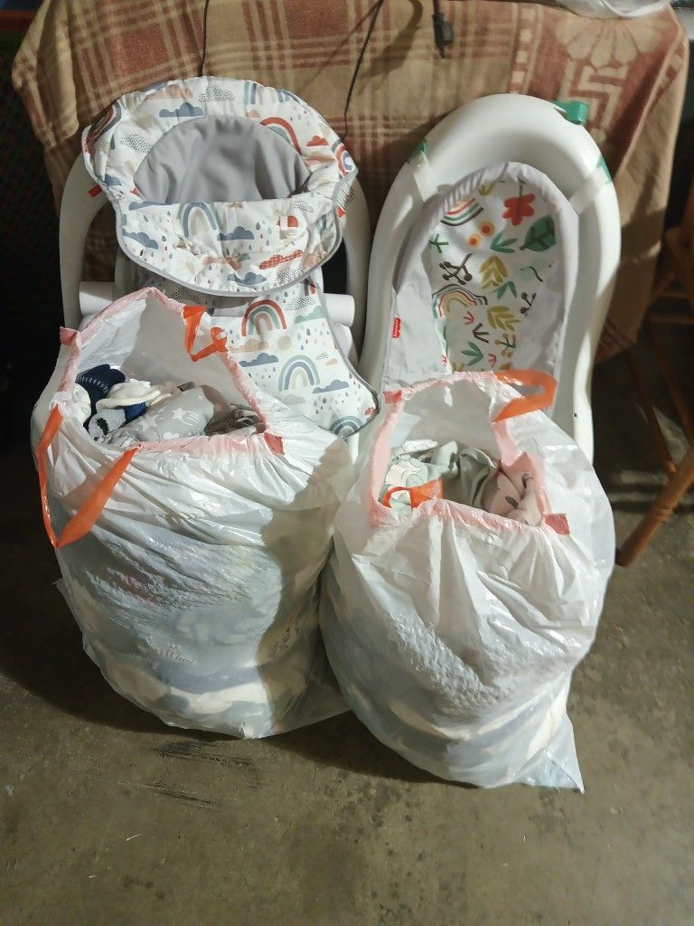 Baby Boy Clothing Lot With Extra Stuff Preemie/6-9 Months