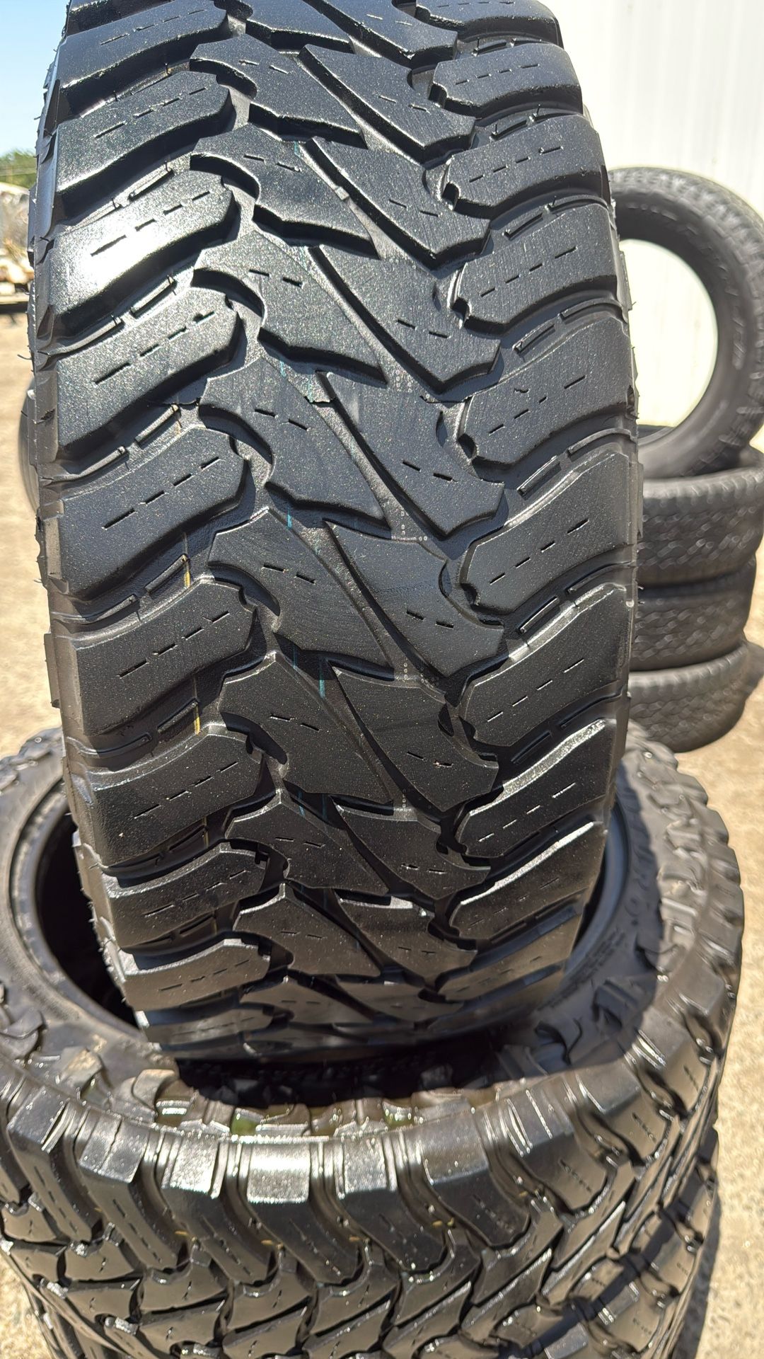 33x12.50r22 USED TIRES ATTURO TRAIL BLADE MUD TERRAIN FOR SALE SET OF 4 TIRES $450 WITH INSTALLED CASH PRICE