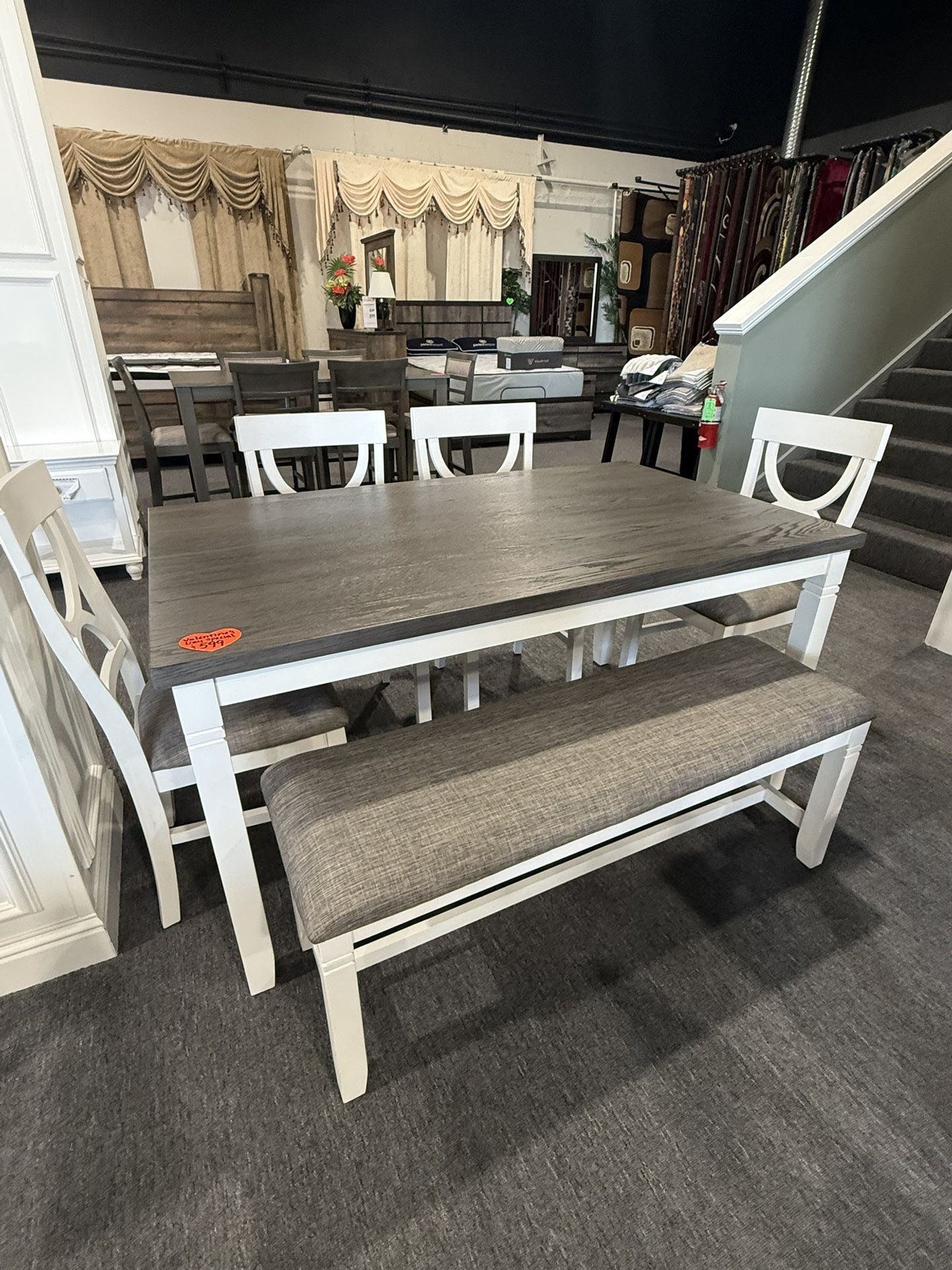 6 Pc Dining Table