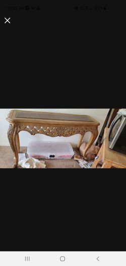 Long Glass Table