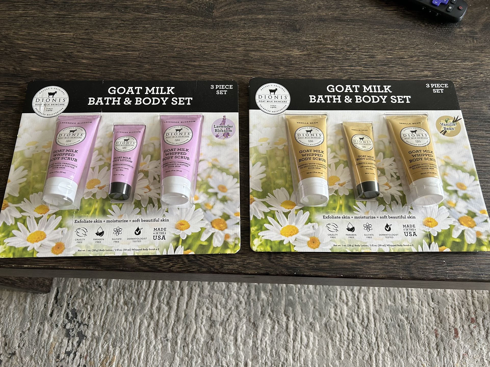 Goat Milk Bath & Body Set