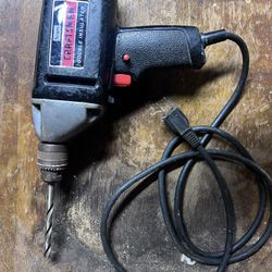 Sears Craftsman corded electric drill.