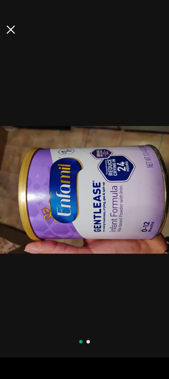 Baby formula Gentle ease