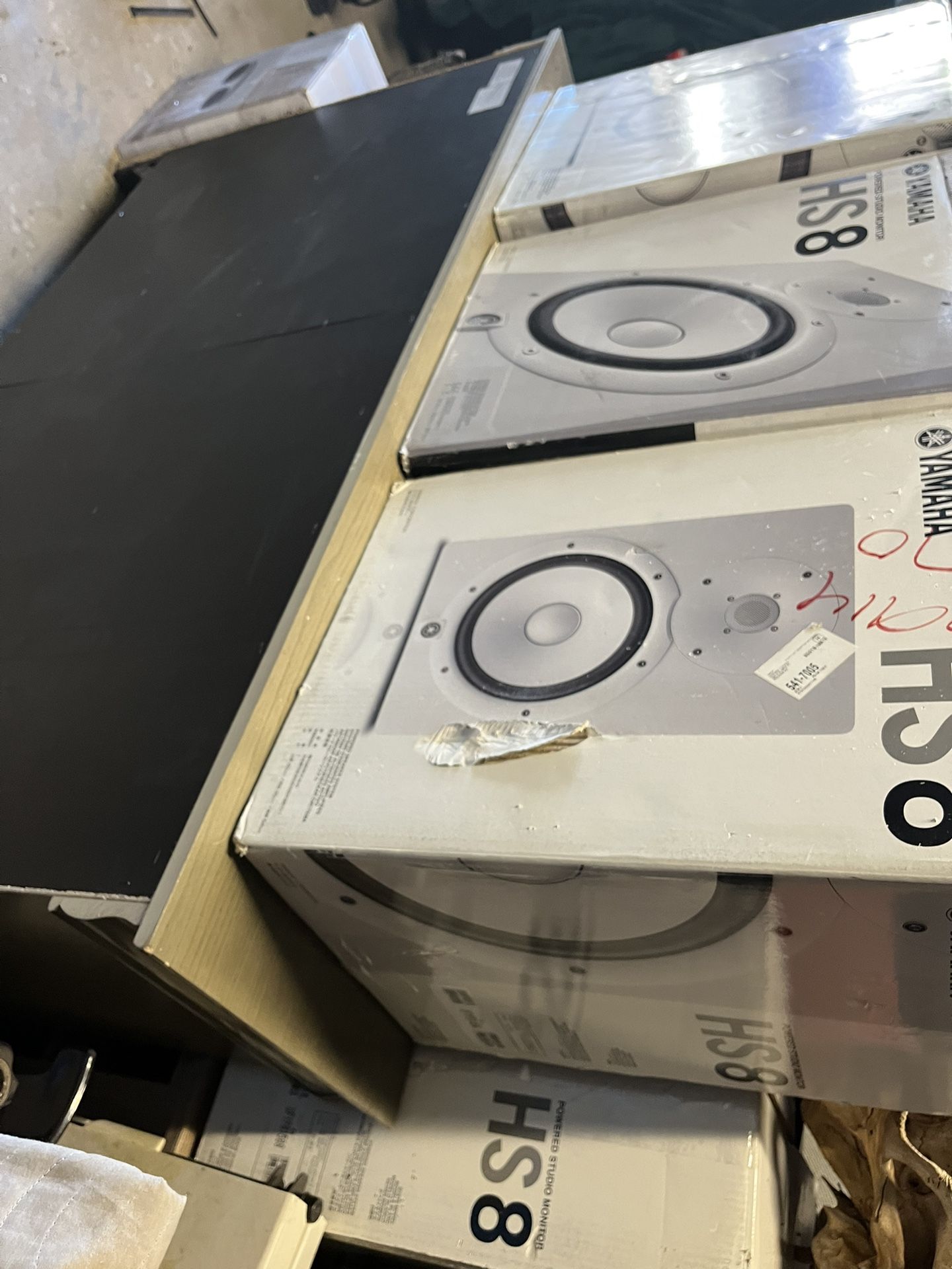 Pioneer Opius-Quad & 4 Yamaha HS8 Monitor Speakers